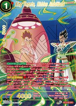King Vegeta, Hidden Ambitions (SPR) BT13-020 Special Rare