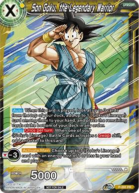 Son Goku, the Legendary Warrior P-291 Promo