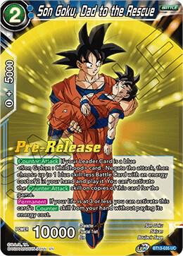Son Goku, Dad to the Rescue BT13-035 Uncommon