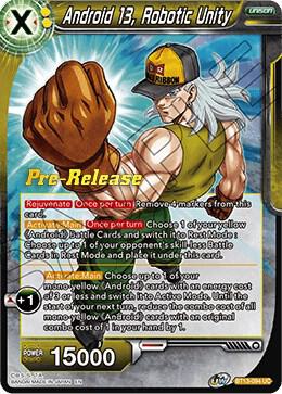 Android 13, Robotic Unity BT13-094 Uncommon