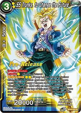 SS Trunks, to Change the Future BT13-102 Uncommon