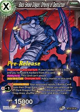 Black Smoke Dragon, Offering of Destruction BT13-124 Uncommon