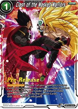 Clash of the Masked Warriors BT13-150 Rare