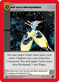 New Year's New Beginnings (First Edition) | Holiday Promos | Gold | Unspecified
