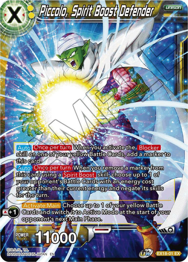 Dragon Ball Super: Masters: Caja de expansión de mazos 18: Singles de potenciación Namekiana