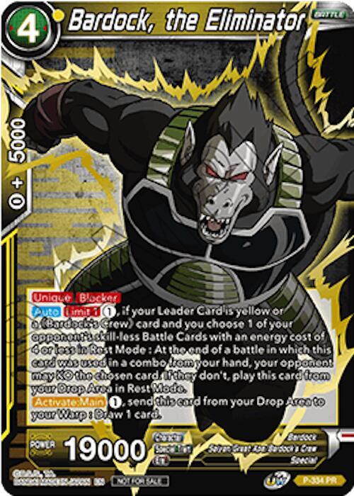 Bardock, the Eliminator (Championship Pack 2021 Vol.2) P-334 Promo