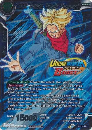 SS2 Trunks, Heroic Prospect (Event Pack 08) P-219 Promo