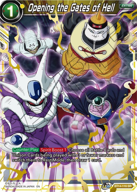 Opening the Gates of Hell BT14-116 Super Rare