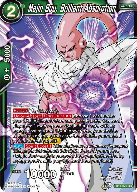 Majin Buu, Brilliant Absorption BT14-079 Uncommon