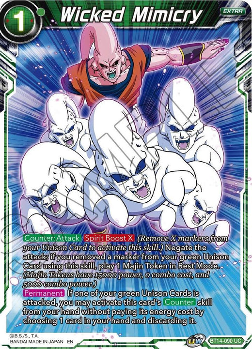Wicked Mimicry BT14-090 Uncommon