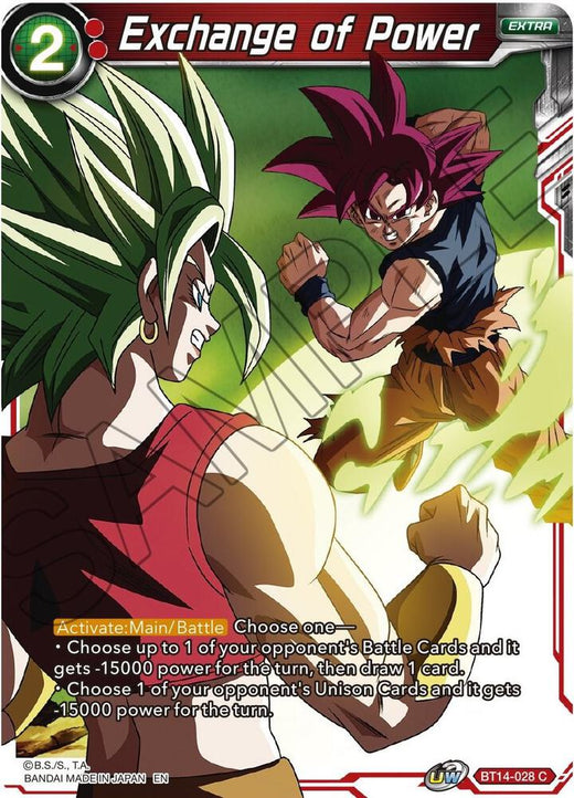 Exchange of Power BT14-028 Common