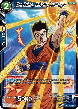 Son Gohan, Calamity Challenger BT14-038 Common