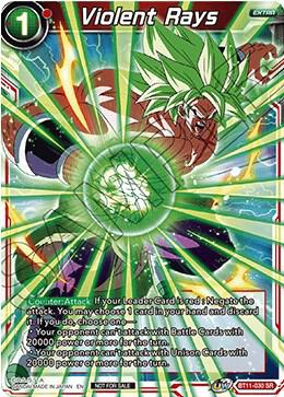 Violent Rays BT11-030 Super Rare