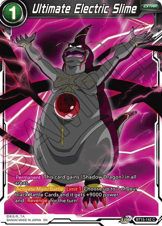 Ultimate Electric Slime BT15-142 Common