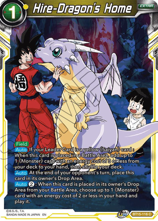 Hire-Dragon's Home BT15-116 Common