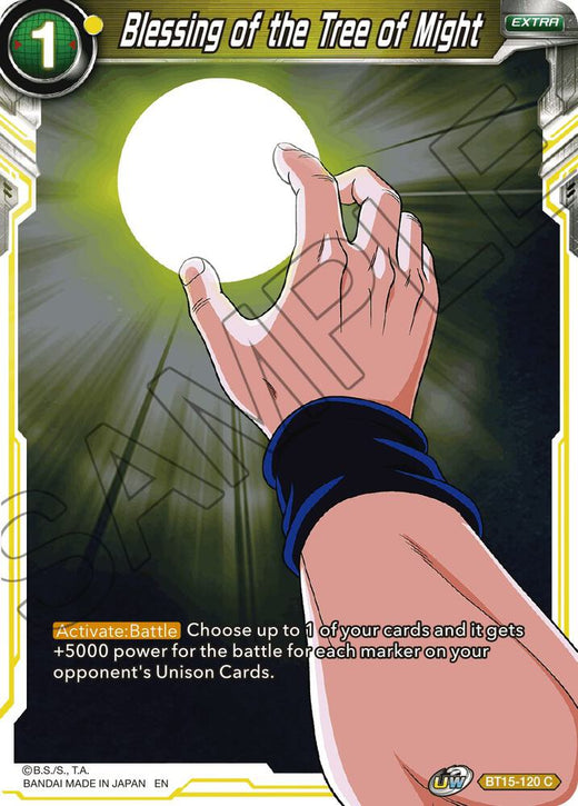 Blessing of the Tree of Might BT15-120 Common