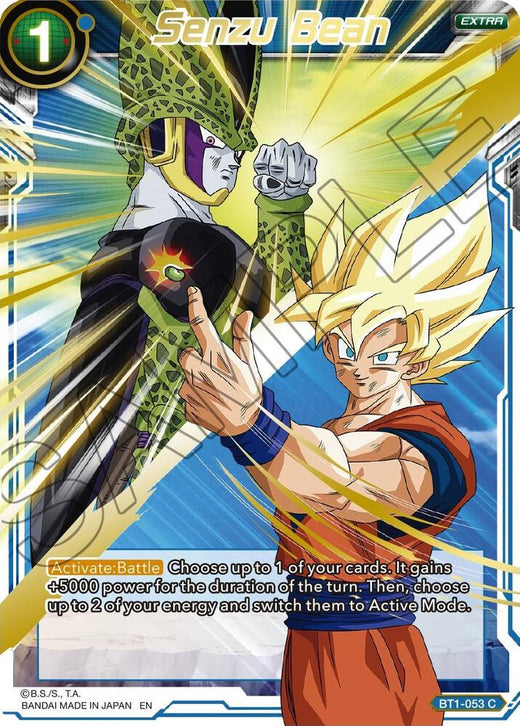 Senzu Bean (Gold Stamped) BT1-053 Common Foil