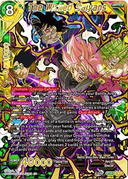 The Wicked Saiyans BT15-153 Secret Rare Foil