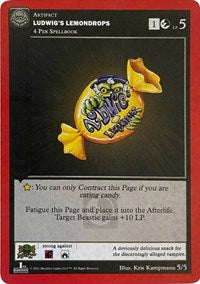 Ludwig's Lemondrops (First Edition) | Holiday Promos | Gold | Holo | #5/5
