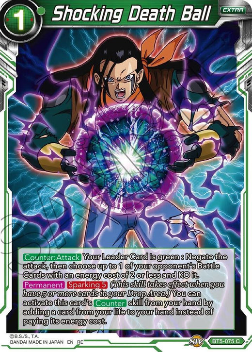 Shocking Death Ball BT5-075 Common