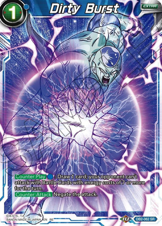 Dirty Burst DB2-062 Super Rare Foil