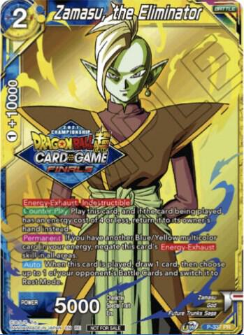Zamasu, the Eliminator (Championship Pack 2021 Vault Set) P-337 Promo Foil