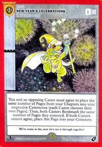 New Year's Celebrations (First Edition) | Holiday Promos | Gold | Holo