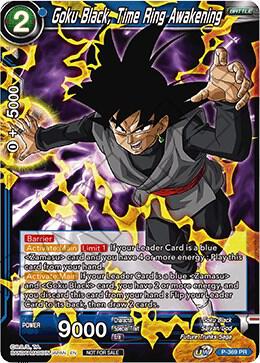 Goku Black, Time Ring Awakening (Tournament Pack Vol. 7) P-369 Promo
