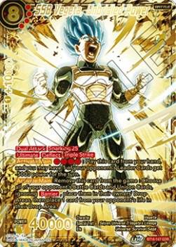 SSB Vegeta, Unbridled Power (God Rare) BT16-147 God Rare Foil