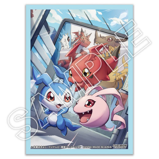 Digimon Card Game Official Sleeves - Tamer's Evolution Box 2 Digi-Eggs (5-Pack)