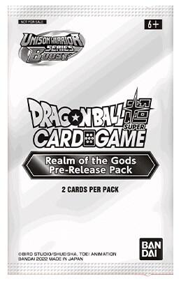 Dragon Ball Super: Masters: Realm of the Gods Pre-Release Cards
