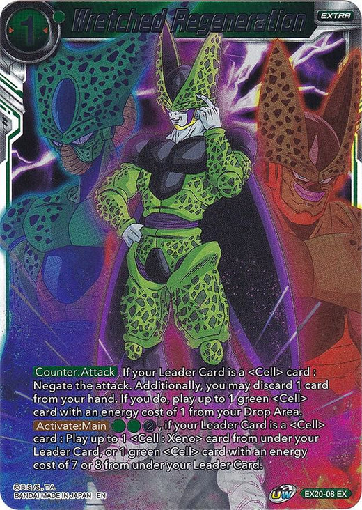 Wretched Regeneration EX20-08 Expansion Rare Foil