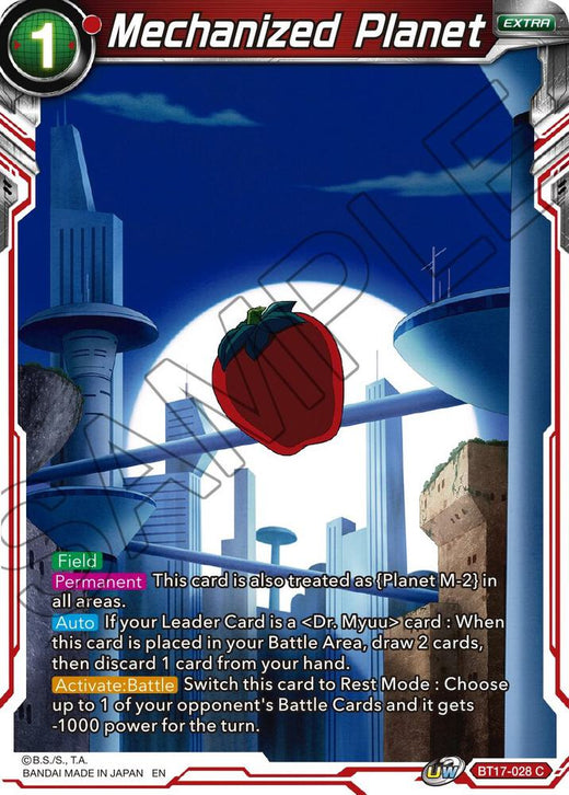 Mechanized Planet BT17-028 Common