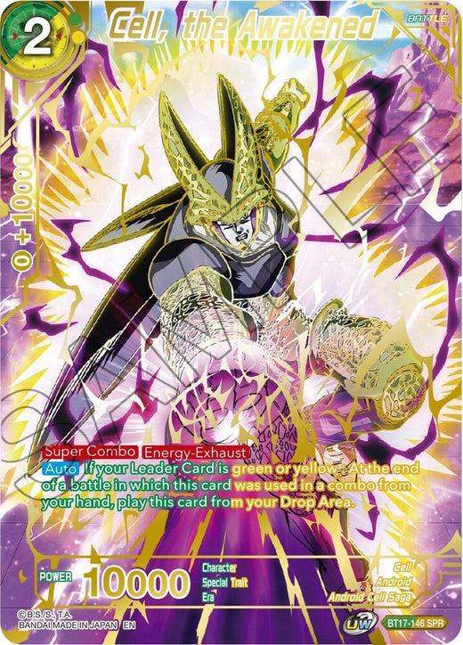 Cell, the Awakened (SPR) BT17-146 Special Rare Foil