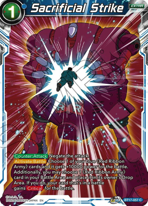 Sacrificial Strike BT17-057 Common