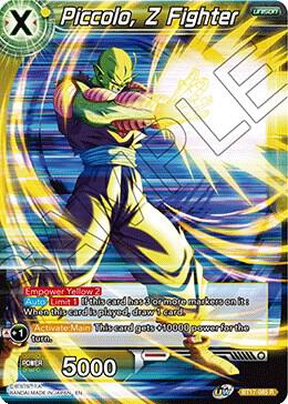 Piccolo, Z Fighter BT17-085 Rare