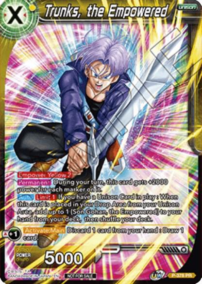 Trunks, the Empowered P-378 Promo