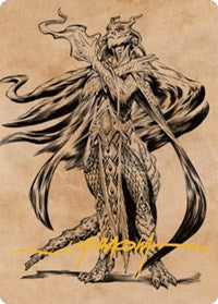 Lozhan, Dragons' Legacy Art Card (Gold-Stamped Signature) 69 S