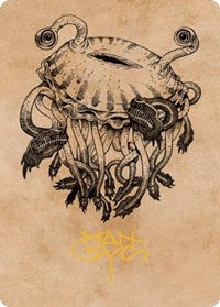 Gluntch, the Bestower Art Card (Gold-Stamped Signature) 65 S