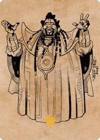 Alaundo the Seer Art Card (Gold-Stamped) 61 S