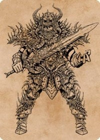 Sarevok, Deathbringer Art Card 50 S