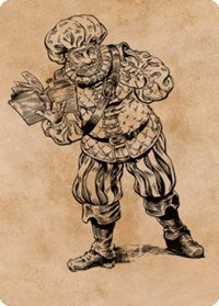 Volo, Itinerant Scholar Art Card 48 S