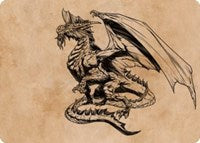 Ancient Silver Dragon Art Card (47/81) S