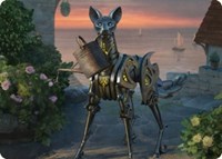 Clockwork Fox Art Card 43 S