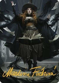 Tasha, the Witch Queen Art Card (41/81) (Gold-Stamped Signature) S