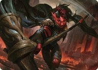 Karlach, Fury of Avernus Art Card (34/81) S