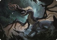 Brainstealer Dragon Art Card 31 S