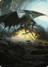 Ancient Copper Dragon Art Card (4/81) S