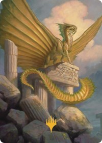Ancient Gold Dragon Art Card (5/81) (Gold-Stamped) S
