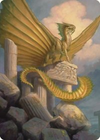 Ancient Gold Dragon Art Card (5/81) S